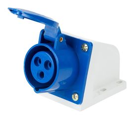 Розетка REXANT 113 стационарная 2Р+РЕ 16А 220В IP44 11-8909 