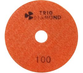 Круг алмазный гибкий шлифовальный Черепашка 100 № 100 Trio-Diamond 340100 