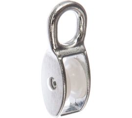 Одинарный оцинкованный блок для троса, нейлоновый шкив 20мм 1шт - ярлык Tech-Krep 112741 