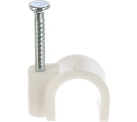 Крепежная скоба Navigator круглая d9 с гвоздем NCR-09-50 50шт 4670004710708 155801 