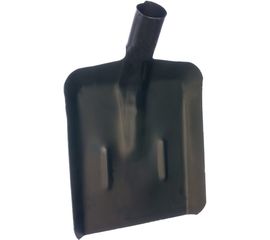 Совковая лопата ЛСП с рёбрами жёсткости, без черенка, черная Павлово СПЕЦ КПБ-ЛСПЧ 