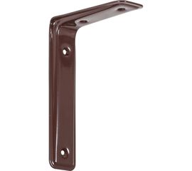 Кронштейн VORMANN 3-F 160х105х40 мм, оцинкованный, цвет: коричневый, 50 кг 00165 160 B 