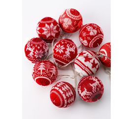 Скандинавские шарики КОСМОС 6см на батарейках KOCNL-EL165 