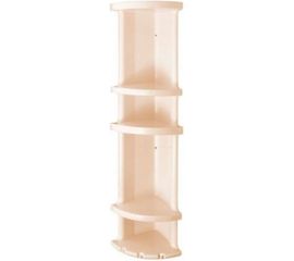 Угловая полка Полимербыт сборная, 2-х ярусная 63220703 