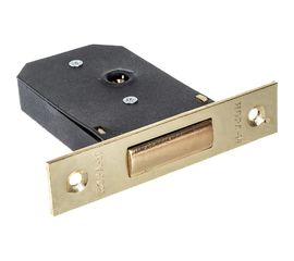 Врезной замок НОРА-М ЗВ-111 латунь полир. 5кл. 5313 