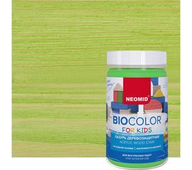 Лазурь Bio Color For Kids салатовый, 0,25 л Neomid Н-BCFK-0,25/салат 