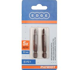 Бита (2 шт; PZ1; 50 мм) EDGE by PATRIOT 818010029 