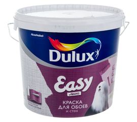 Краска водоэмульсионная DULUX EASY для всех типов обоев, BW 5л 5183563 
