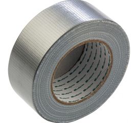 Клейкая армированная лента СИБРТЕХ 48мм х 50м, серебро 888895 