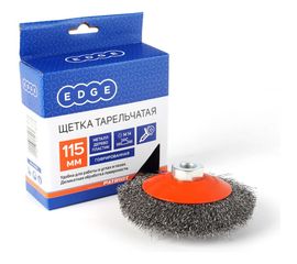 Щетка тарельчатая волнистая (115 мм; М14) EDGE by PATRIOT 813010009 