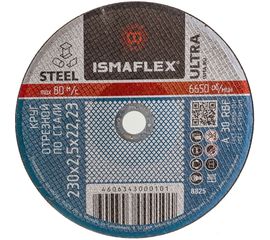 Круг отрезной 41 (230х2.5х22 мм; A R BF ultra) ISMAflex 8825 