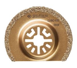 Шлифовальная насадка сегментная ЗУБР ШВС-65 (65 мм) 15563-65 