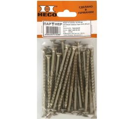 Шуруп по дереву Партнер 6x100 мм потайная головка Topix ТХ25 50 шт Heco ФАС 16070 32 
