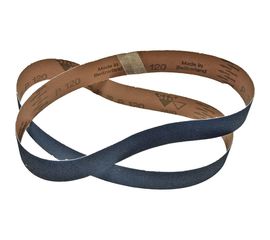 Лента шлифовальная абразивная (2 шт; 30x533 мм; P120) для ленточного напильника ABRAFORM sm-30-533-120 