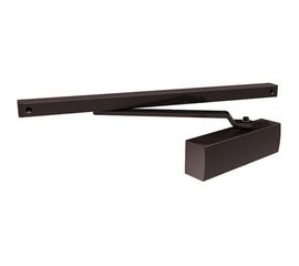 Дверной доводчик ARMADILLO DCS-85 со скользящей тягой, коричневый 38047 