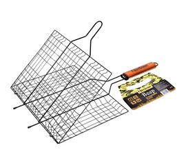 Большая решетка-гриль с антипригарным покрытием BOYSCOUT + картонный веер 61312 