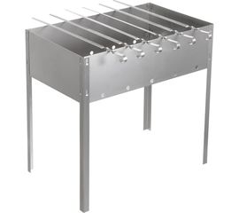 Сборный мангал + 6 шампуров BOYSCOUT 500х300х500мм 61237 