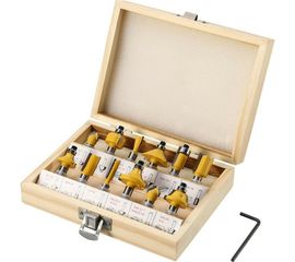 Набор фрез 12 шт RBS12 DEKO 065-0726 