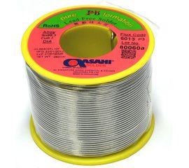 Припой (0.6 мм, 0.25 кг, Sn99,3/0,7Cu, 5013 флюс безотм. RMA) ASAHI 00-00004278 