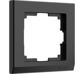Рамка Werkel W0011808 на 1 пост (черный) a050908 