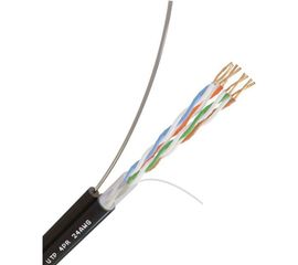 Кабель Netlink с одножильным тросом NL-CU UTP 4PR 24 AWG CAT5e 305м ВНЕШНИЙ УТ000002700 