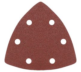 Треугольник шлифовальный на липучке (5 шт; 80х80х80 мм; Р80) PATRIOT 820010302 