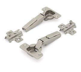 Петля SAMET STAR, изгиб 0 mm, 48AX, Ni, 2 шт. СТ-00001293 