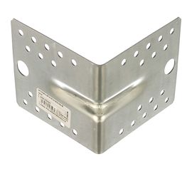 Крепежный усиленный уголок Tech-Krep оцинкованный 105х105х90х2,0 мм - накл. 124408 
