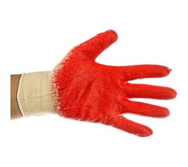 Перчатки Россия х/б ПВХ-обливные,10 класс 67724 