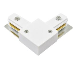 Угловой коннектор шинопровода IN HOME серии TOP-LINE AC-1W-TL, белый 4690612029368 