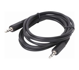 Кабель SONNEN Jack 3.5 mm M-M 15м для передачи стерео-аудио, черный 513119 