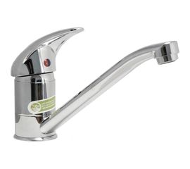 Одноручный смеситель для мойки Juguni JGN0420, литой поворотный излив 250 мм 0402.610 