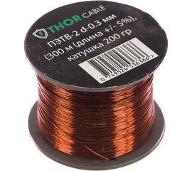 Обмоточный эмалированный провод Торкабель ПЭТВ-2 d-0.3 мм 0749524536366 