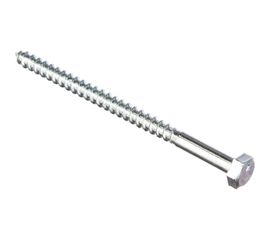 Сантехнический болт DIN 571 оцинкованный 6х90, 30шт - коробка Tech-Krep 126551 