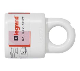 Розетка Legrand 2К 6А белая 50166 