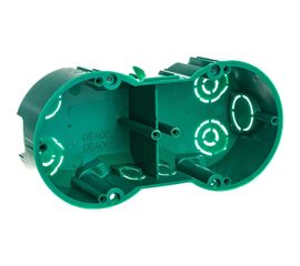 Установочная коробка IEK КМ40023 2 места d141х70x45 для полых стен UKG20-141-070-045-M 