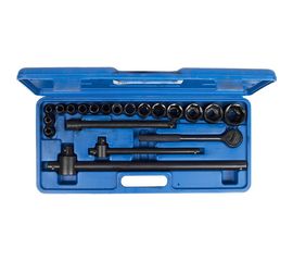 Набор торцевых головок SITOMO N2С оксидирование, 8-36 мм 39053 