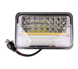Светодиодная фара SKYWAY OFF ROAD 165*115 мм прямоугольная 12V/24V 126W 6000К 51 диода S07201071 