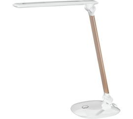 Настольный светильник ЭРА NLED-456-10W-W-G белый с золотом Б0028436 