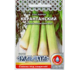 Семена РУССКИЙ ОГОРОД Лук порей Карантанский Кольчуга 1 г Е07602 