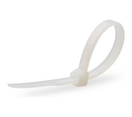 Нейлоновые стяжки FORTISFLEX КСС 8х350 белый 100 штук 50010 