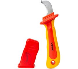 Монтерский диэлектрический нож с пяткой VDE 397040 RAGE by VIRA 