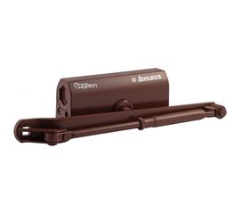 Дверной доводчик ISPARUS 440 морозостойкий, для дверей от 80 до 140 кг, коричневый 17205 