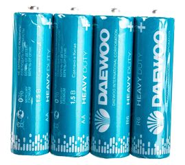 Солевая батарейка DAEWOO R 6 Heavy Duty 2021 4S 5029279 