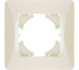 Рамка GUSI ELECTRIC Ugra 1-местная, цвет бежевый С1110-003 
