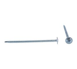 Саморез Стройметиз 4,2х75 металл-металл с прессшайбой, сверло, цинк уп. 100 шт. 2060175 
