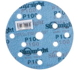 Круг шлифовальный на бумаге B322 (150 мм; 15 отверстий; Р100) SUNMIGHT 7930091772063 