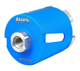 Сверло алмазное для подрозетников SF-D70 (72/65 мм; M16; 5 сегментов) Адель ДУУ00005773 