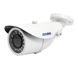 Мультиформатная уличная видеокамера Amatek AC-HS214V 2.8-12 мм ECO серия 7000522 