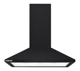 Вытяжка Centek черный, ширина 60 см, купол, 800 м3/час, 250 Вт, 3 скорости, СТ-1820-60 BLACK 